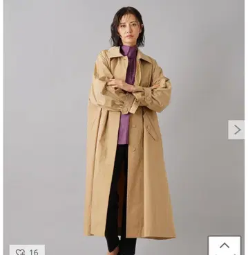 NEMIKA 오쿠사 나오코 트렌치코트