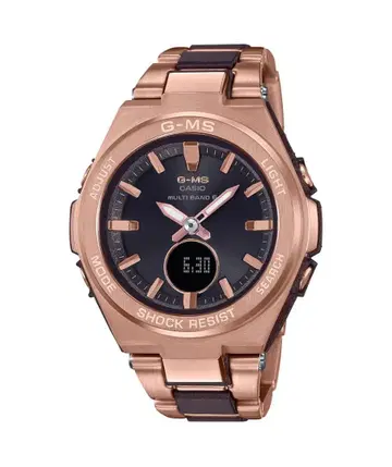 BABY-G G-MS 핑크 골드