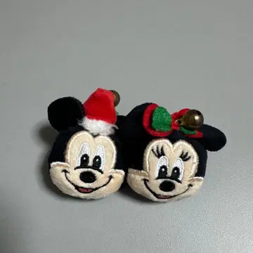 미키 미니 크리스마스 마스코트 반지