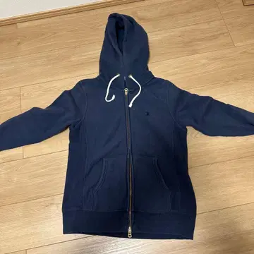 Champion Reverse Weave 후드티 M 네이비