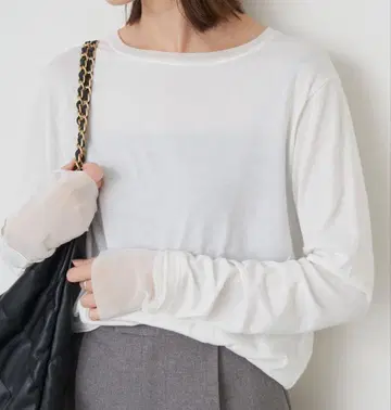 SLOBE IENA 레이어드 슬리브 롱 TEE