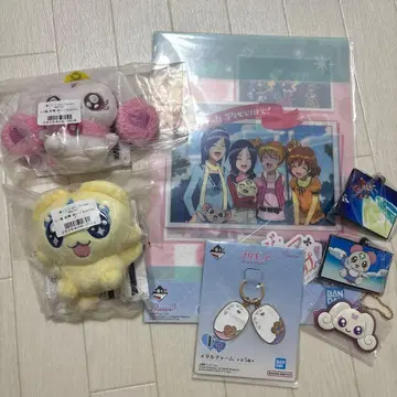 프리큐어 제일복권 E상 요정 마스코트 봉제 인형 멧플 룰룬 묶음 판매