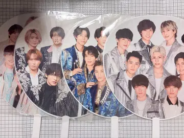 SnowMan 카우콘 집합 부채 미개봉 미사용