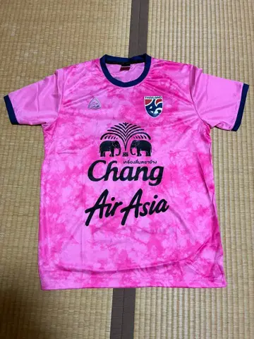 타이 리그 찬 핑크 축구 셔츠