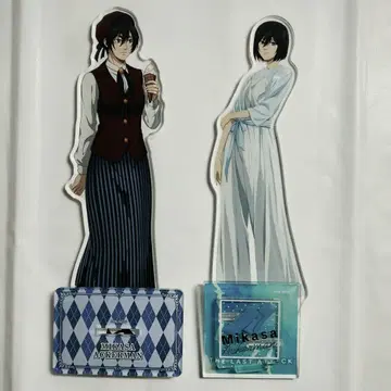 진격의 거인 미카사 아커만 아크릴 스탠드 2점