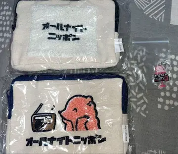 올 나이트 니폰 x 가챠가챠의 숲 콜라보 3종