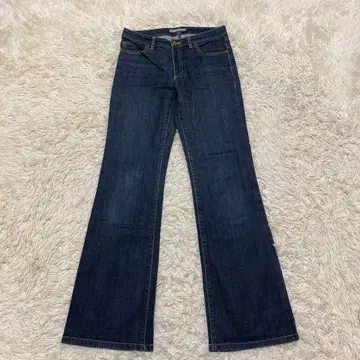 띠어리 럭스 여성용 데님 팬츠 청바지 플레어 부츠컷