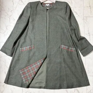 FOXEY 폭시 노카라 코트 38 프론트 오픈