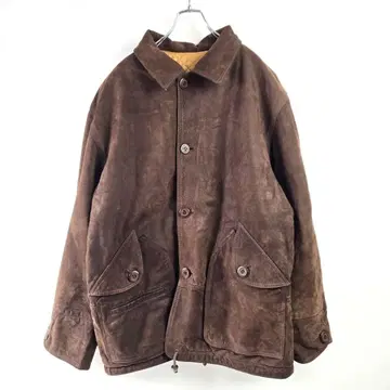 이탈리아제 스웨이드 가죽 자켓 VERAPELLE 인증 로덴 크로스 빈티지