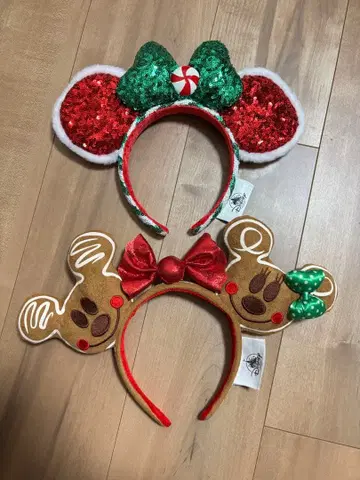 해외 디즈니 크리스마스 머리띠