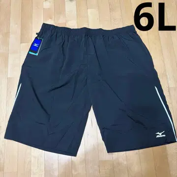 MIZUNO 하프 팬츠 블랙 6L