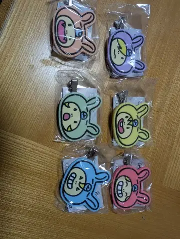 미니모짱 미니모니. 러버 클립 6종