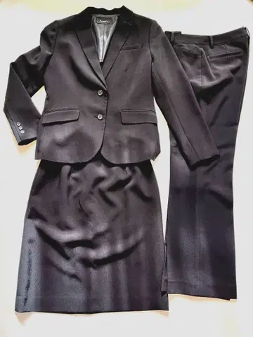 시마무라 수트 3세트 블랙 L