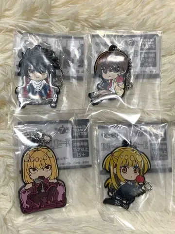 데포라바! DEATH NOTE 키링 L 야가미 라이토 미사 메로