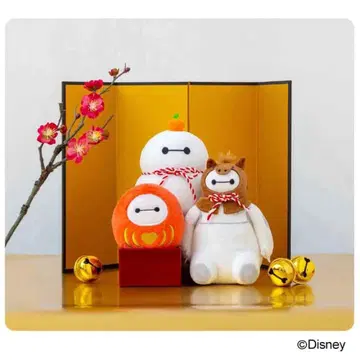 베이맥스 설날 봉제 인형 3종 세트