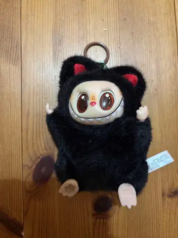 미사용 새상품 귀여운 블랙의 희귀한 고양이 러브브의 봉제 인형