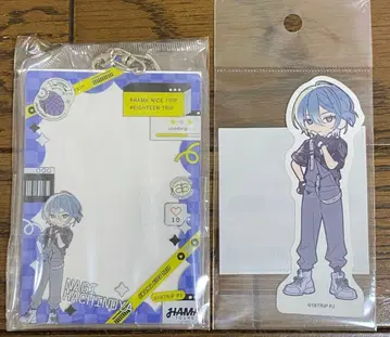 18TRIP 에이트리 경질 카드 홀더 스티커 나기 하치노야 나기