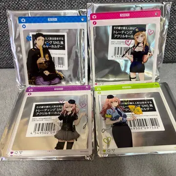 그 비스크 돌은 사랑을 한다 비스크돌 SNS풍 아크릴 키링 세트