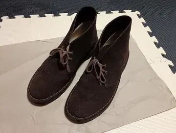 클락스 데저트 부츠 스웨이드 브라운