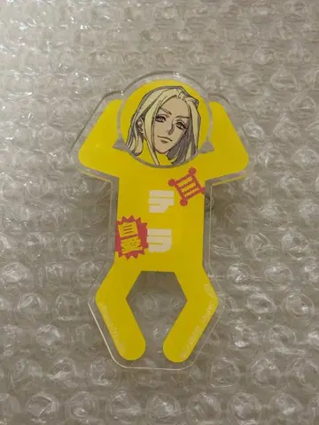 카리스마 테라 아크릴 클립 배지