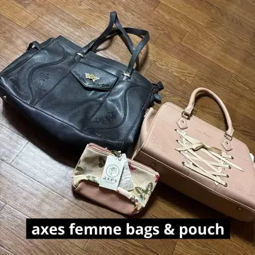 axes femme 업백 2점 & 파우치