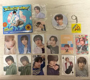 Haechan 굿즈 세트 CD 포토 카드 키링
