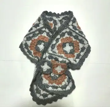 그래니 스퀘어 니트 머플러