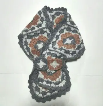 그래니 스퀘어 니트 머플러