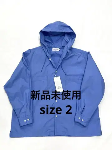 미사용 새상품 MANUAL ALPHABET 후드 셔츠 size 2