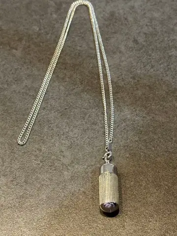 실버 925 펜던트형 용기 목걸이
