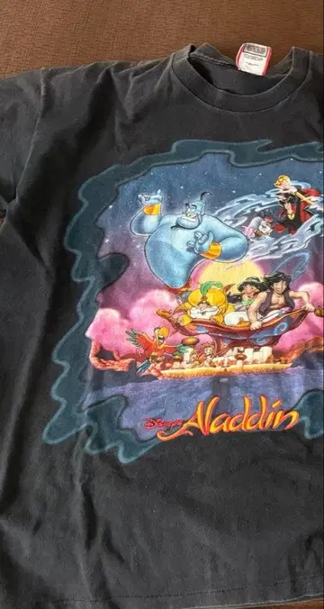 디즈니 Disney 알라딘 Aladdin DESIGNS 택 90s