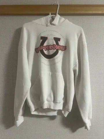 Russell 짧은 기장 후드티