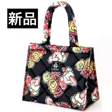 새상품 히스테릭 미니 스퀘어 백 블랙