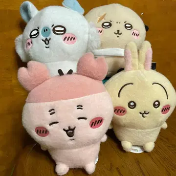 치이카와 (먼작귀) 시이푸와 봉제 인형 4종