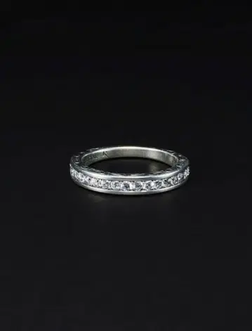 ANTIDOTE BUYERS CLUB Engraved Pave Ring