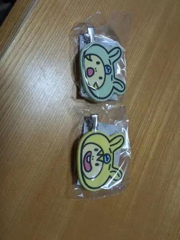 미니모짱 미니모니. 러버 클립 2점