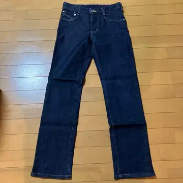 JERSEYS 다크 블루 스트레이트 데님