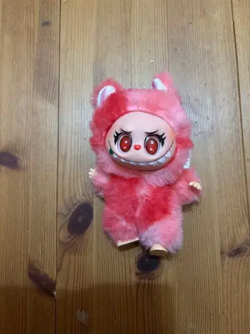 미사용 새상품 귀여운 빨간색 갸루 러브럽 3세대 봉제 인형