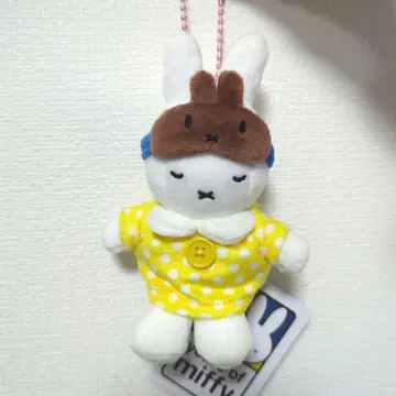 [태국 한정] 미피 70주년 봉제 인형 키링 파자마