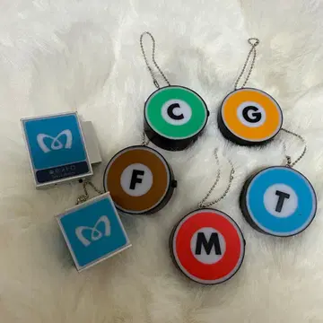 도쿄 메트로 라이트 마스코트 7개 세트