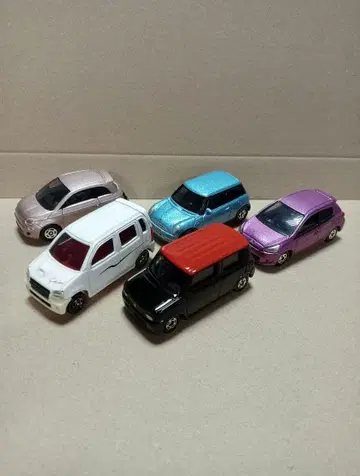 레어 토미카 5대 세트