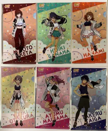 아이돌 마스터 치어풀 앙상블 남코 한정판 혜택 클리어 티켓 홀더