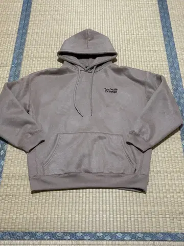 BEAMS HEART 페이크 스웨이드 보아 후드티