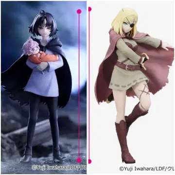 크레바테스 피규어 2체 세트