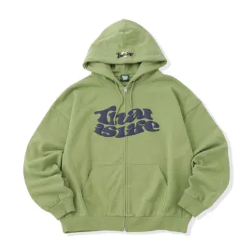 thats life 지퍼 후드티