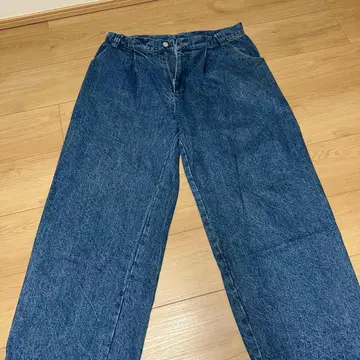 Younger Song 데님 와이드 팬츠