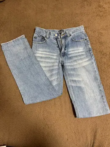 Boredos 라이트 블루 스트레이트 데님 S 사이즈