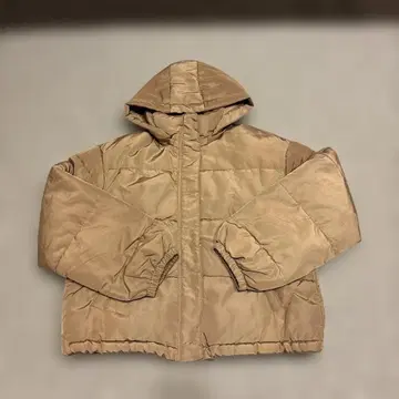 INGNI 후드 부착 브라운 다운 자켓