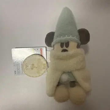 크리스마스 릴린린 인형 배지 파랑 스카이블루