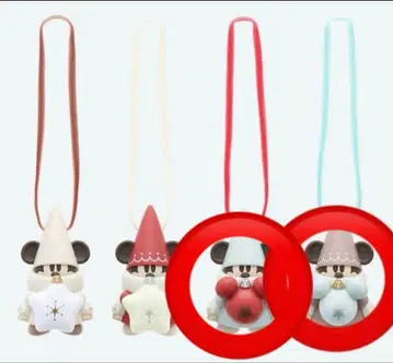 릴린린 캡슐 토이 브라운 베이지 스카이블루 빨간색